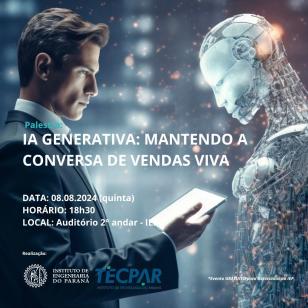 Tecpar promove evento sobre IA Generativa